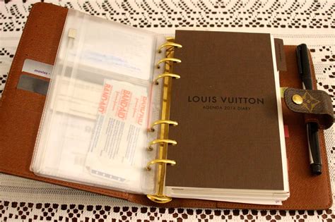 filofax refills for louis vuitton|Louis Vuitton diary.